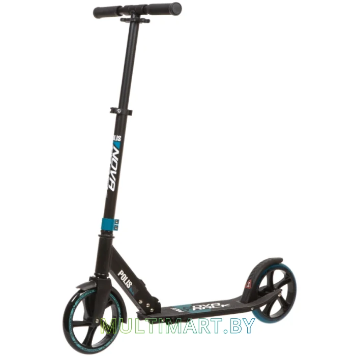 Самокат Novatrack Polis Pro 200.POLIS.BL21 (синий, 2021)
